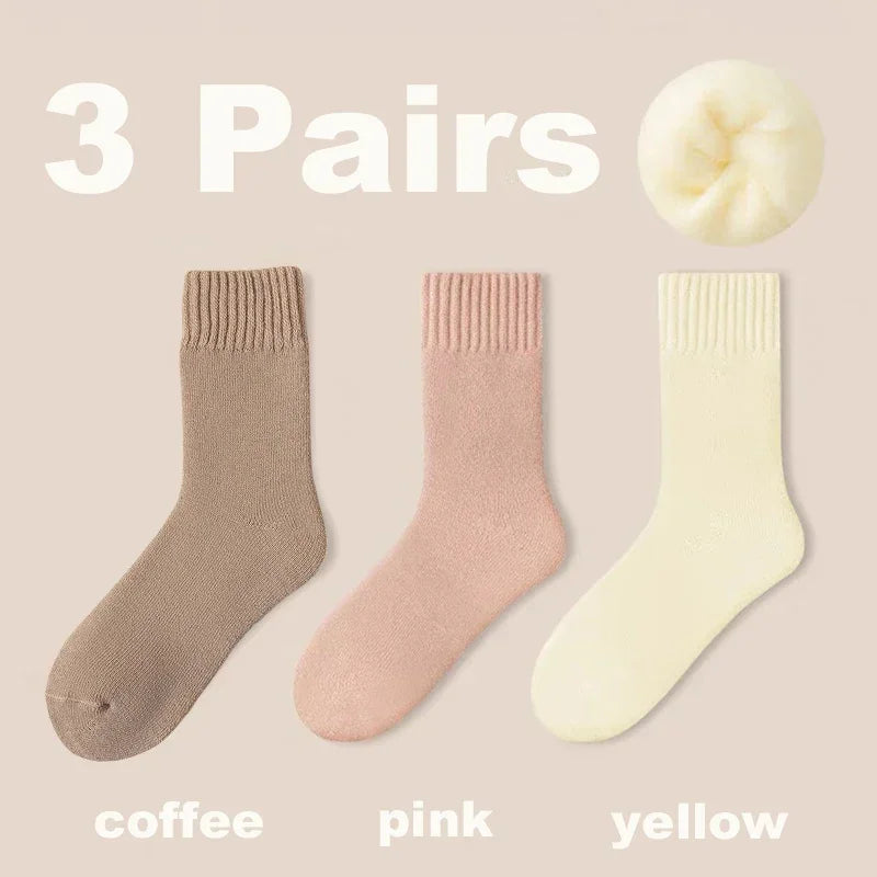 Cozy Winter Socks (3 Pairs)