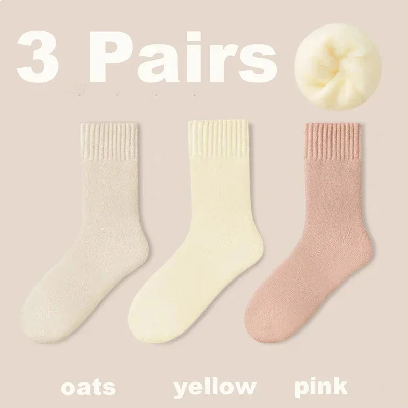 Cozy Winter Socks (3 Pairs)