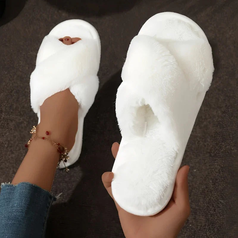 Cozy Plush House Slippers