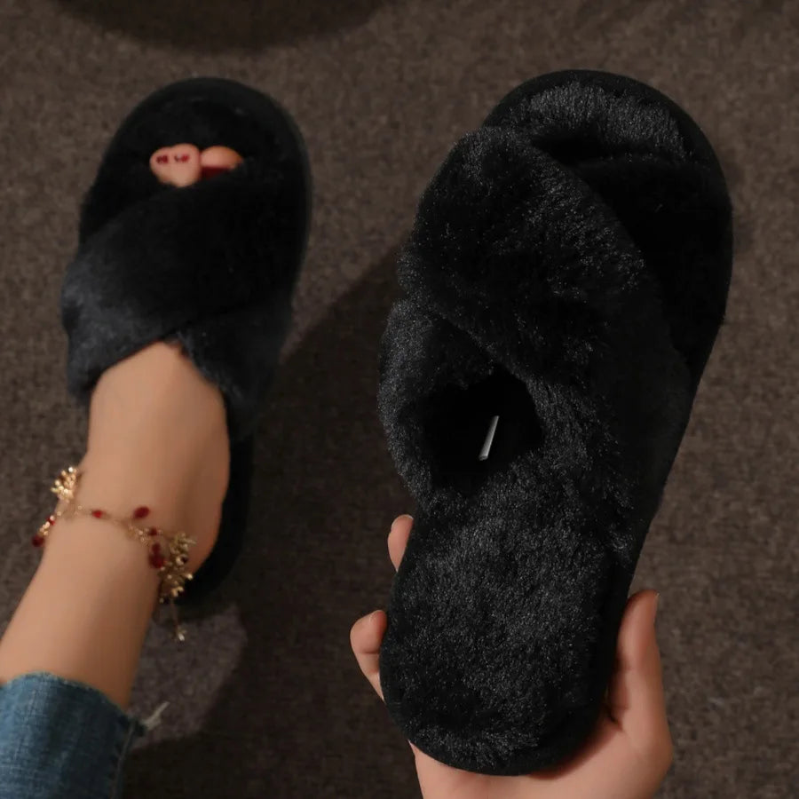 Cozy Plush House Slippers