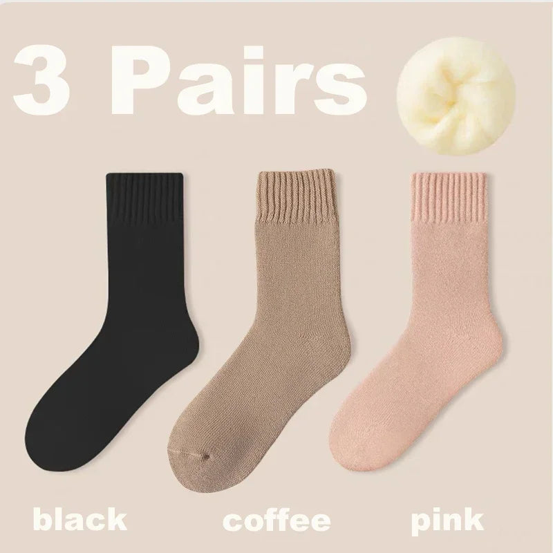 Cozy Winter Socks (3 Pairs)