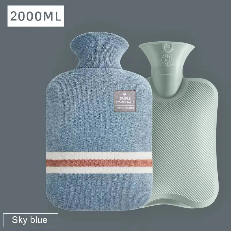 Cable-Knit Hot Water Bottle (2 L)